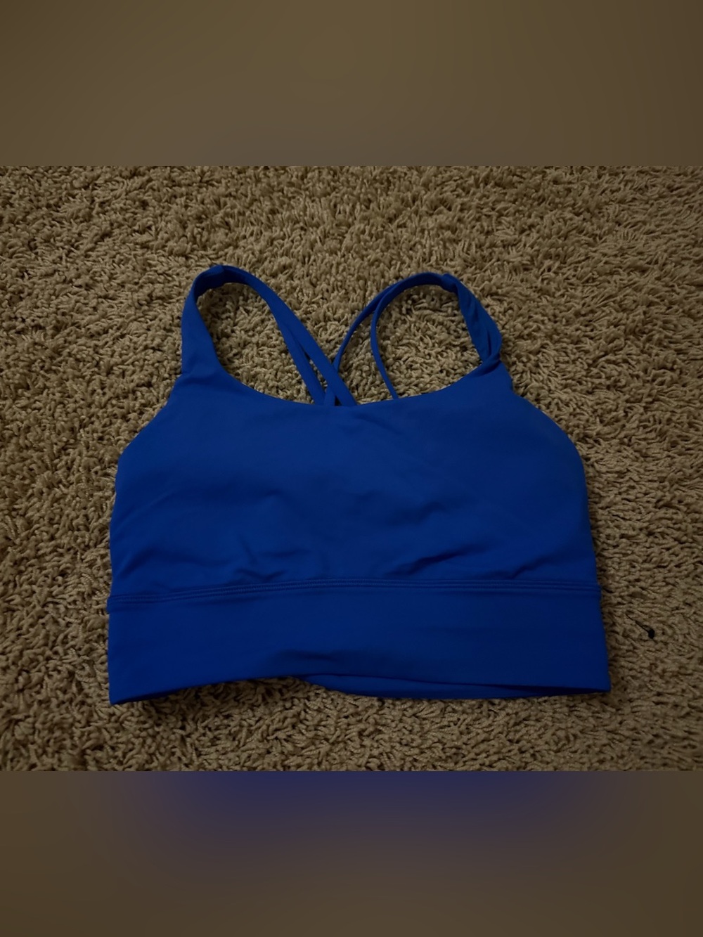 lululemon blue sports bra